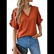 thumbnail image 1 of Tops de Verano para Mujer Naranja L, 1 of 6