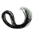 thumbnail image 2 of 20pcs 20 "collar de material cuero de Cera Que Rebordea El Cordón de de Cierre de Langosta - Negro Fernando Collar de cadena de cordón de cera, 2 of 7