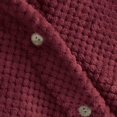 thumbnail image 6 of Kaondbfi Women's Sweater Coat, Button Up Hooded Autumn Winter Coat with Large Long Sleeved Pockets Winter Clothing for Women, 6 of 7