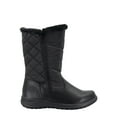 thumbnail image 2 of Boston Accent Cassie Womens Snow Boots with Zipper Closure Black Size 7M, 2 of 6