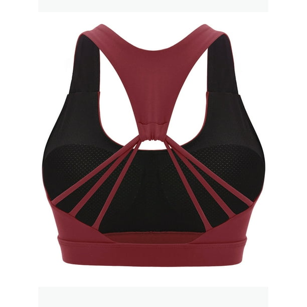 Sports Bra for Women & Racerback Criss-Cross Yoga Bra with Removable Pads :  : Clothing, Shoes & Accessories