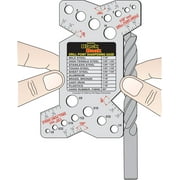 Drill Point Sharpening Gage - Hints for hand grinding twist drills - Standard Sizing