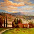thumbnail image 2 of Marino 12x12 White Modern Wood Framed Museum Art Print Titled - Rural Bliss, 2 of 4