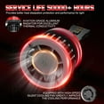 thumbnail image 4 of For Chevy Tahoe 2007-2014 - 2x H11 6000K White LED Headlight Bulbs Low Beam Kit, 4 of 13