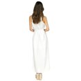 thumbnail image 2 of Michael Kors Womens Button Down Maxi Dress, White, Petite, PM, 2 of 2