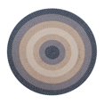 thumbnail image 4 of Better Trends BRWB29BLU Wool Bridge Braided Rug, Blue - 2 x 9 ft., 4 of 4