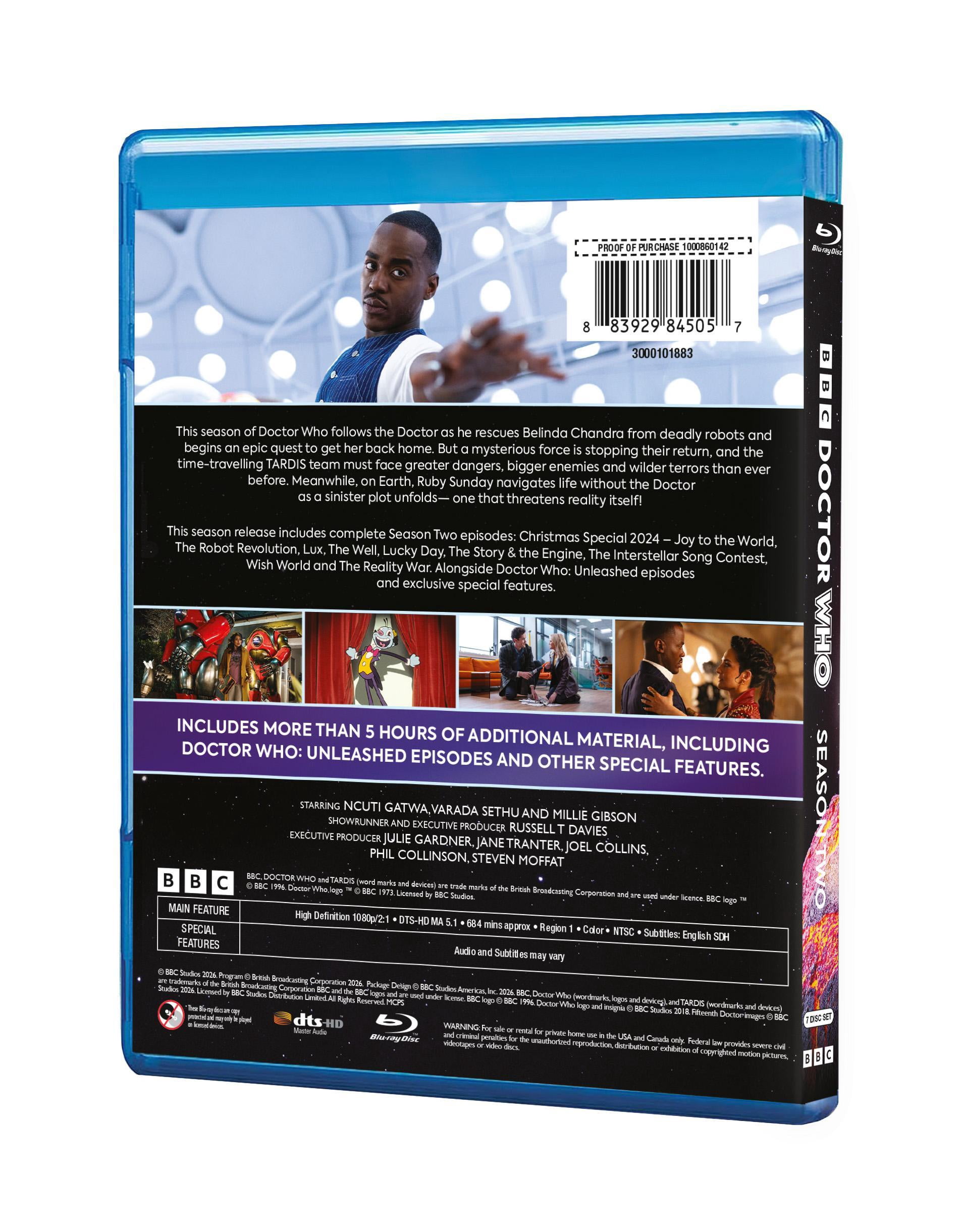 Doctor Who (2025): Season Two (Blu-ray), Science Fiction, BBC