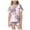 Light Pink, variant on WENXIAOO Kids Christmas Pajamas Kids Santa Pajamas Silk Pjs for Girls Long Sleeve 2 Piece Sleepwear Button-Down Holiday Pjs Kids Boys Pjs Size 4-5 Years