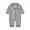 Grey, variant on Infant Baby Girl Boy Pajamas Romper Button Up Pajamas Footie Pjs Jumpsuit Onesie Clothes White 12-18 Months
