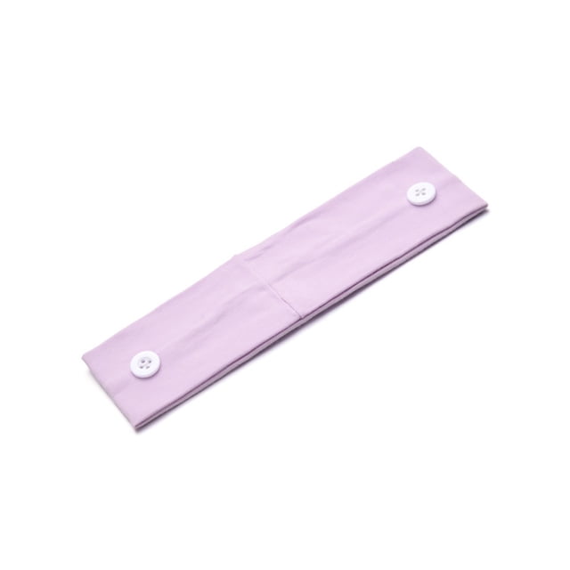 Minnieouse Soporte para diadema con botones, buena elasticidad, para aliviar el dolor de oído, buena fijación, bufanda deportiva, tocado clásico, Accesorio para el cabello Tipo 2 Minnieouse AP009560-04