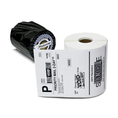 1 Roll of Dymo 1744907 Compatible High Capacity Internet Postage Shipping Labels for LabelWriter 4XL Label Printers, 4 x 6 inch (220 Labels Per