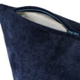 thumbnail image 3 of Greendale Home Fashions 24-in Royal Velvet Throw Pillow Cover, 3 of 6