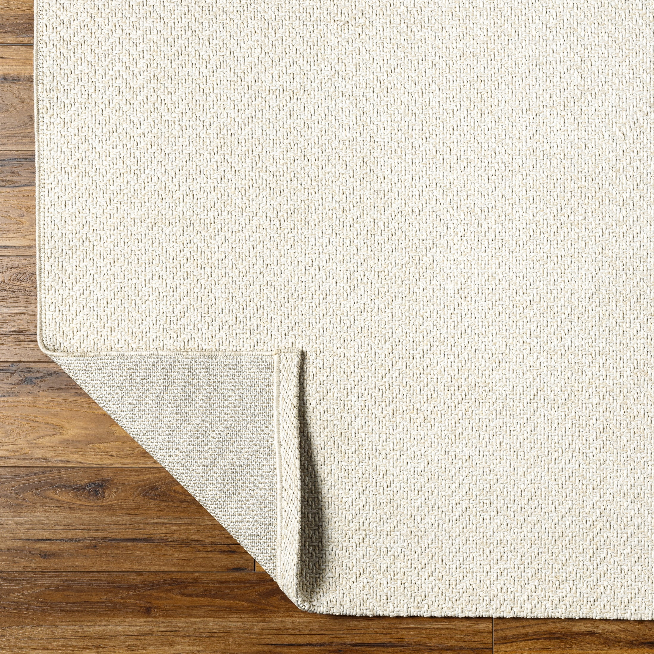 Livabliss x Becki Owens Birdie Neutral Indoor/Outdoor Area Rug,3'10" x 5'7",Cream