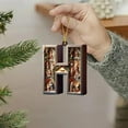thumbnail image 6 of 26 Letter Christmas Tree Hanging Pendant, 2025 Christmas Letters Ornaments A to Z Ornament Letters Decorative Hanging Xmas Alphabet Letters for Christmas Tree DIY Christmas Ornaments (H), 6 of 8
