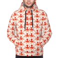 thumbnail image 2 of Bingfone Octopuses1 Men's Drawstring Hoodie Long Sleeve Pocket Sweatshirts-XX-Large, 2 of 6