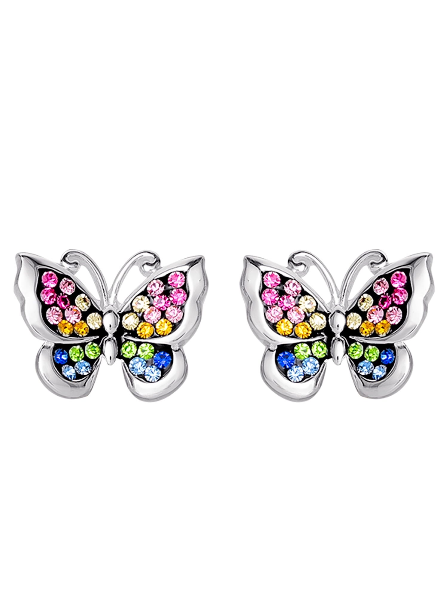 Design silver earings fashion jewelry Butterfly Richy-Glory