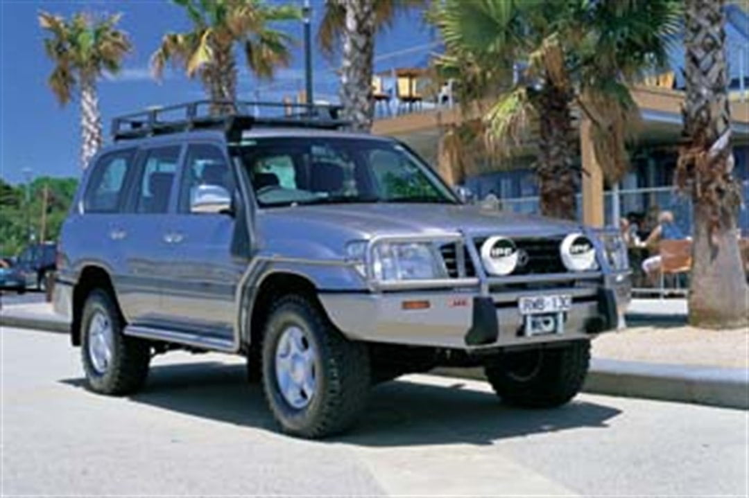 Arb 4X4 Accessories 3413050 Front Deluxe Bull Bar Winch Mount Bumper Fits select: 1998-2002 TOYOTA LAND CRUISER