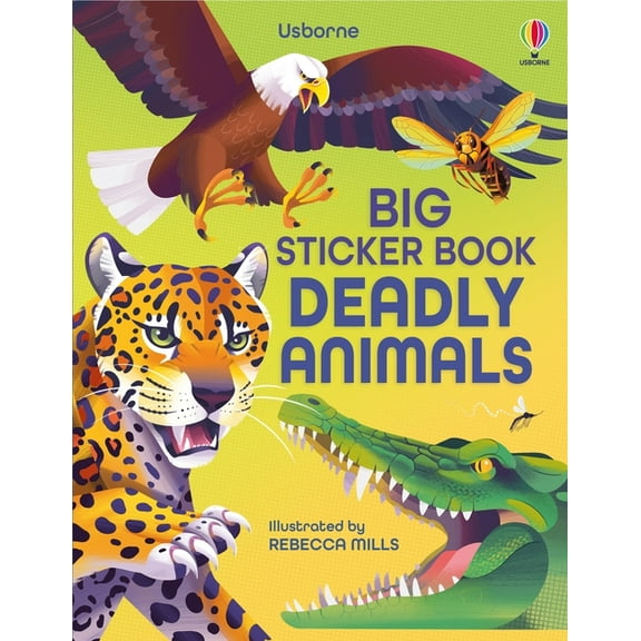 Sticker Books Big Sticker Book of Deadly Animals, (Paperback)