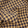 thumbnail image 7 of Heritage Navy Blue 5 Plaid Homespun Cotton Fabric - Sold by the Yard - by JCS, 7 of 7