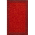thumbnail image 2 of Safavieh Himalaya Addie Solid Wool Area Rug, Red, 4' x 6', 2 of 9