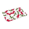 thumbnail image 2 of Balery Cherry Doormat, Durable Flannel Fabric, Waterproof Stain and Fade Resistant, Low Profile,Indoor Outdoor Door Mats, Easy Clean Patio Entrance Mat, 16x24in, 2 of 9