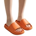 thumbnail image 2 of Mfakffe Shower Shoes Open Toe Non Slip Slides Comfy Waterproof Slip on Sandals Lightweight Bathroom Slippers, 2 of 5