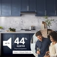 thumbnail image 3 of Broan-NuTone 30" Under Cabinet Rangehood, ENERGY STAR, 350 Max Blower CFM, Black Stainless, 3 of 5
