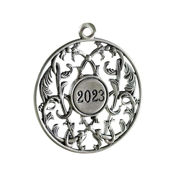 Teissuly Christmas Metal Pendants Decorative, Metal Pendants On The Christmas Tree in The Christmas Living Room Teissuly WER202309200879