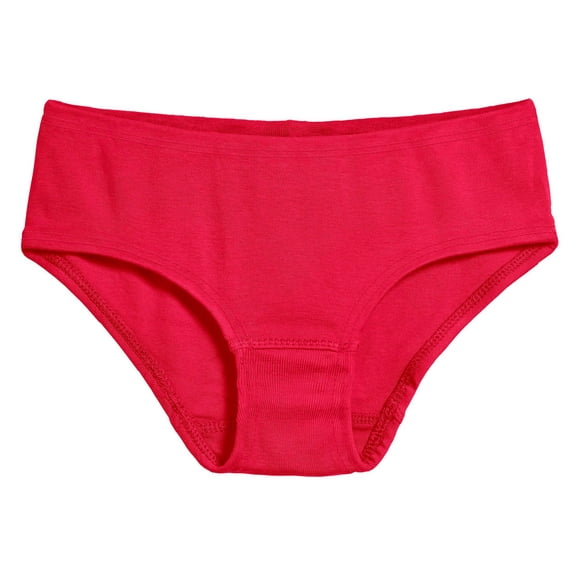 Made in USA Soft Cotton Girls Briefs Underwear | Candy Apple