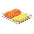 thumbnail image 6 of Plastic Refrigerator and Freezer Storage Organizer Tray with Handle for Kitchen, Pantry, Shelf, Counter, BPA-Free, 14.5" x 12" x 2", Clear, 6 of 6