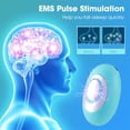 thumbnail image 4 of Cateissary El instrumento para dormir con microcorriente inteligente azul para un mejor sueño mejora el dispositivo para dormir profundo Electrónica, 4 of 6
