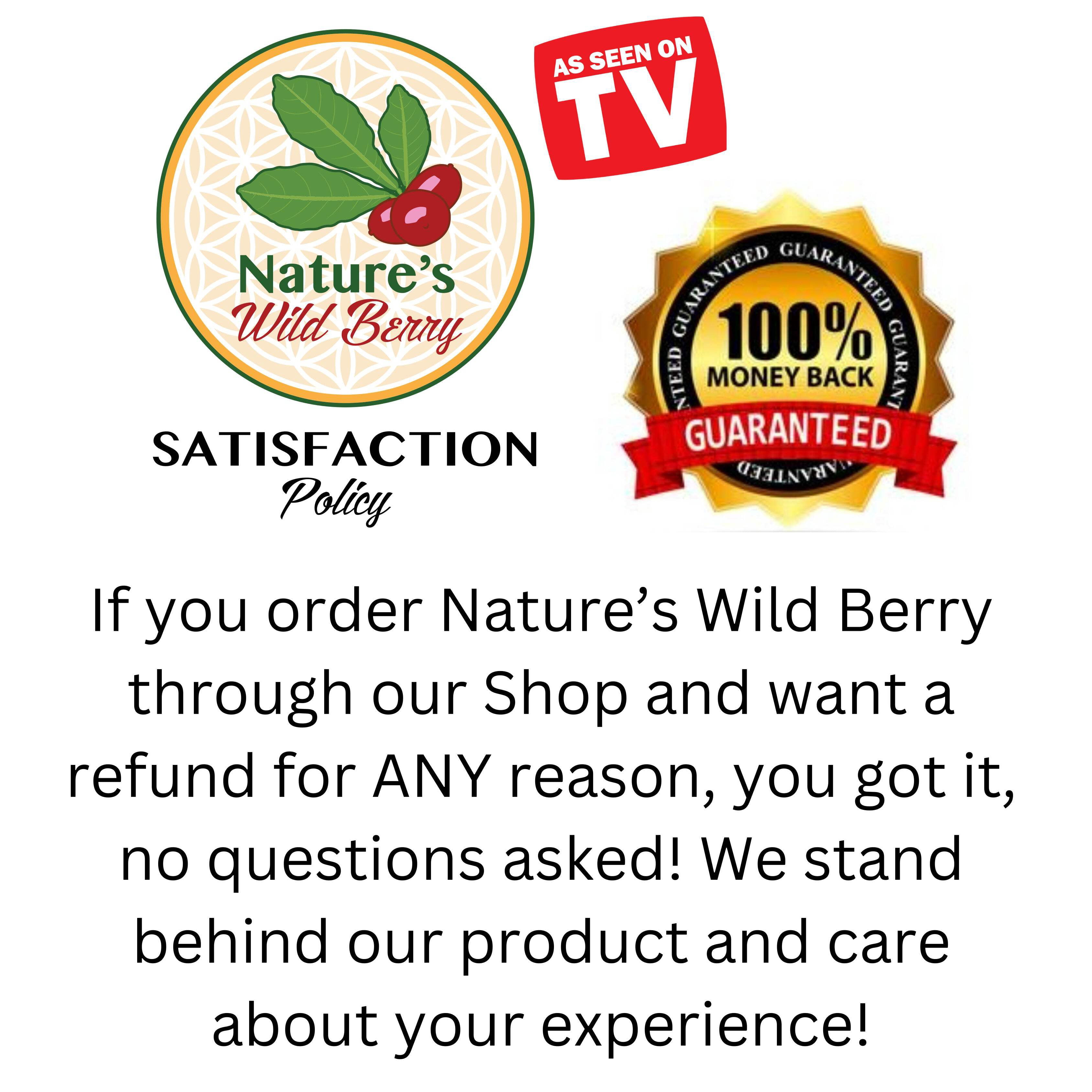 Shark Tank Miracle Berries, Natures Wild Berry, Travel Jar, Money-Back Guarantee