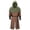 A_ Green Capes & Cloaks, variant on UTSJKR Men’s Medieval Cosplay Full Set, Hooded Long Cloak Matched with Scarf, Wrist Guards and Waist Belt for Halloween, Larp and Renaissance Fair Dress‑Up Green S