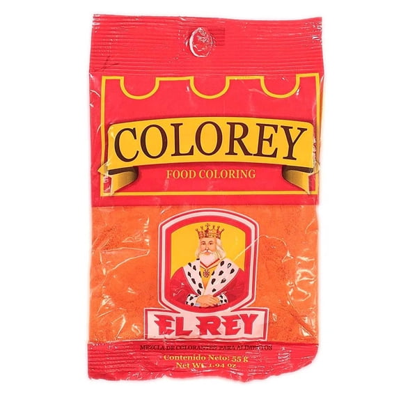 El Rey Food Coloring | 55g Bag – Traditional Colombian Culinary Color