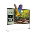 thumbnail image 1 of 80/100-Inch Projector Screen 4K Resolution 16:9 Foldable Anti-Crease Easy Installation Outdoor Movie Screen ,Easy to Use, 1 of 6
