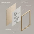thumbnail image 4 of PixonSign Adhesive Canvas Posters Country Farmhouse Duotone Wildflower Drawings Prints Nature Wilderness Illustrations Minimalism Decor Rustic Art for Living Room, Bedroom, Office - 11"x14" Natural, 4 of 5