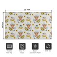 thumbnail image 5 of Gray Highland Cow Bathtub Sunflower Pattern Door Rugs,Washable Non Slip Door Mats Indoor,Decorative Door Mats,Entry Mat Indoor for Entrance,Bedroom,Kitchen,Bathroom,17"x30", 5 of 6
