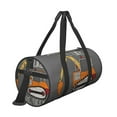 thumbnail image 3 of Bingfone I Like Big Digger Print Gym Duffle Backpack for Men Women,Travel Weekender Carry-On Bags with Detachable Back Pack Straps for Traveling Overnight Climb Sports, 3 of 8