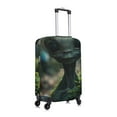 thumbnail image 3 of Daiia Cute Saucerman With Big Eyes Luggage Cover, Thickened Washable Travel Luggage Covers, Elastic Unique Baggage Covers for 18-20 inch Luggage-Small, 3 of 9
