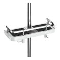 thumbnail image 1 of Shower Shelf No Drilling Adjustable Shower Shelf For Shower Rod Bathroom Storage With Shower Holder Shelf On Shower Rod, 1 of 5