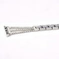 thumbnail image 6 of Odash VLS1-4-SLV41 Metal Bling Band for 38, 40 & 41mm Apple Watch - Silver, 6 of 6