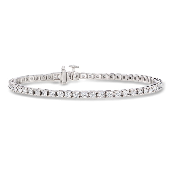 Ross-Simons 3.00 ct. t.w. Diamond Tennis Bracelet in Sterling Silver, Women's, Adult