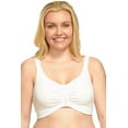 thumbnail image 2 of Women's QT 5001 Cotton Front Hook Pocket Bra (Nude 42), 2 of 6