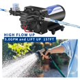 thumbnail image 2 of Bomba de agua Verbesserte 12V DC 5.0GPM 70PSI para barcos marinos RV, 2 of 5