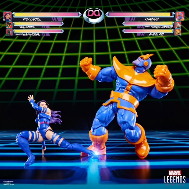 メロー専用。Marvel Legends Psylocke vs Thanos Marvel Legends Gamerverse 6 Inch Action Figure 2-Pack Exclusive