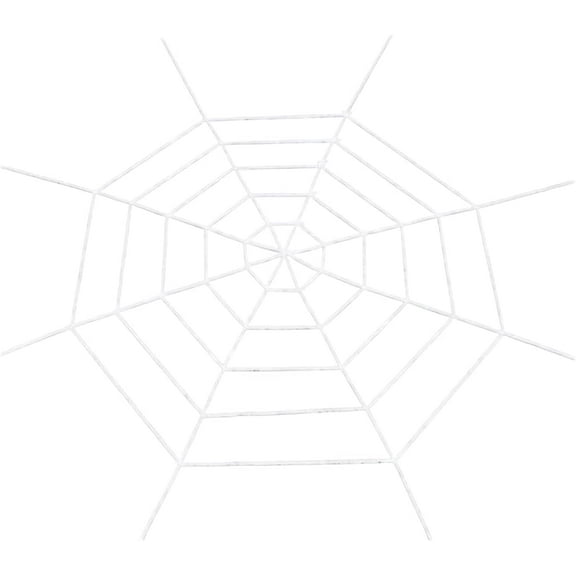 4.9 Feets White Spider Web Decor Spiderweb Backdrop Cover Gothic Prop Cotton Scary Haunted House String Outdoor Decorations for Party Favor Wall Window DIY Hanging