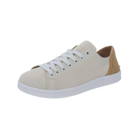 

Schutz Womens Cleo Canvas Round Toe Lace Up Flats