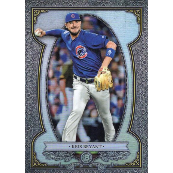 Collectible 2019 Bowman Sterling #BS-7 Kris Bryant Chicago Cubs MLB Baseball Trading Card