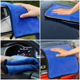 thumbnail image 5 of 5PCS Microfiber Cloth, Reusable Microfiber Cleaning Cloth for Window Cleaning/All Washing/Car/Domestic Polishing Machine, Super Absorbent 30x40cm, 5 of 5