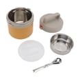 thumbnail image 2 of Contenedor térmico para almuerzo, 1,2 l, lonchera térmica aislada, lonchera térmica aislada, loncheras aisladas, creadas con maestría, 2 of 12
